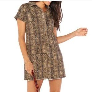 Show Me Your MuMu - Cyrus Mini Dress - Queen Cobra (Mob Wife Aesthetic)